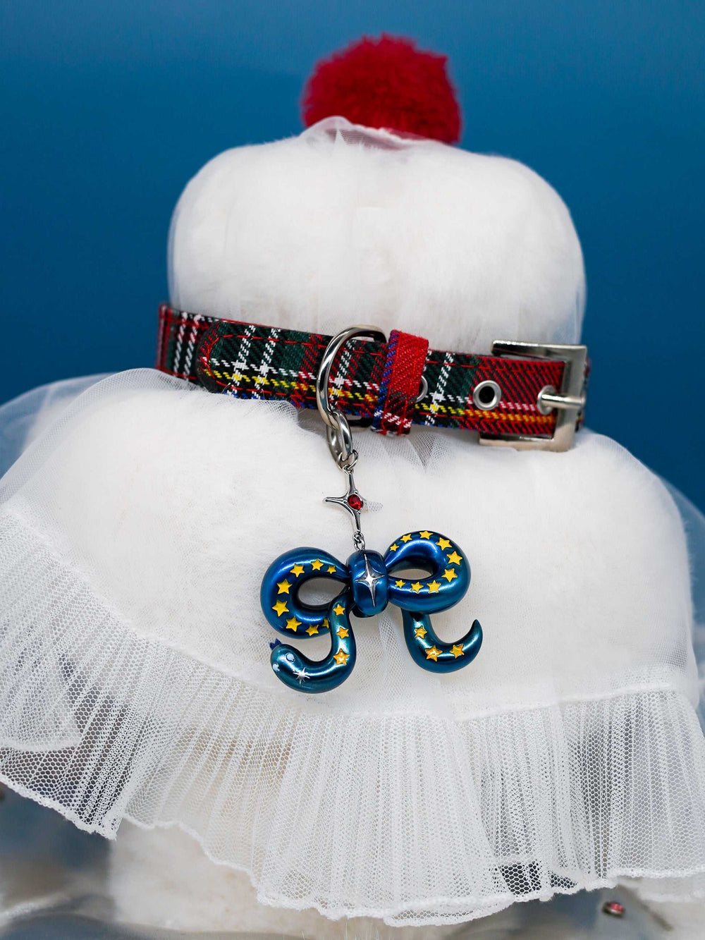 Snake Bowtie Jewelry Set. Galaxy Blue